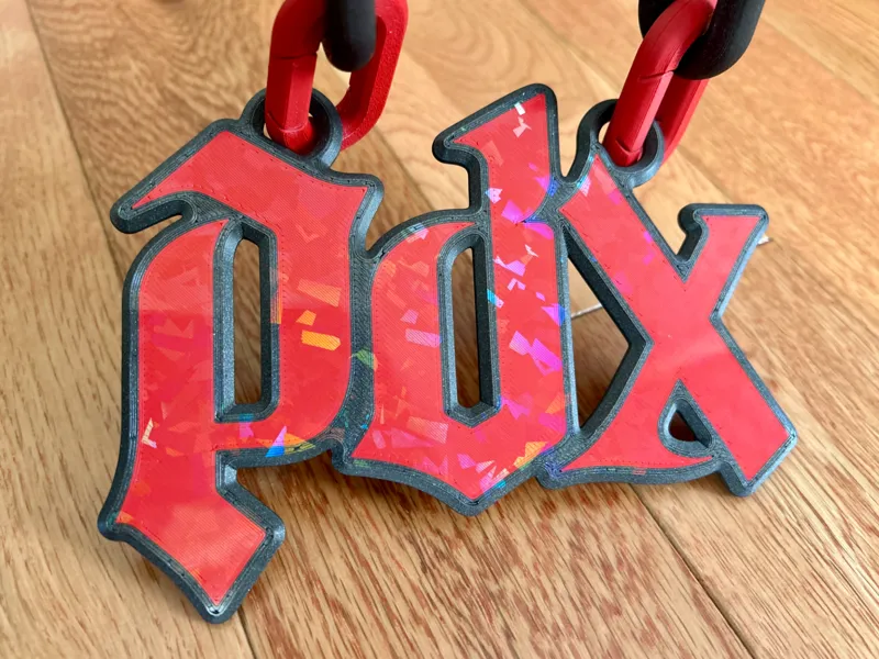 Portland Fire PDX WNBA Hype Chain Pendant