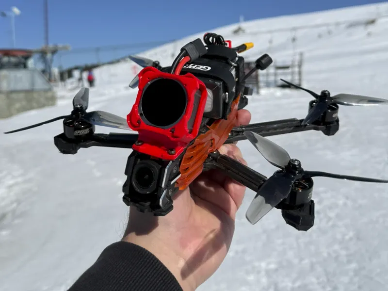 DJI Action 2 mount for Geprc Vapor