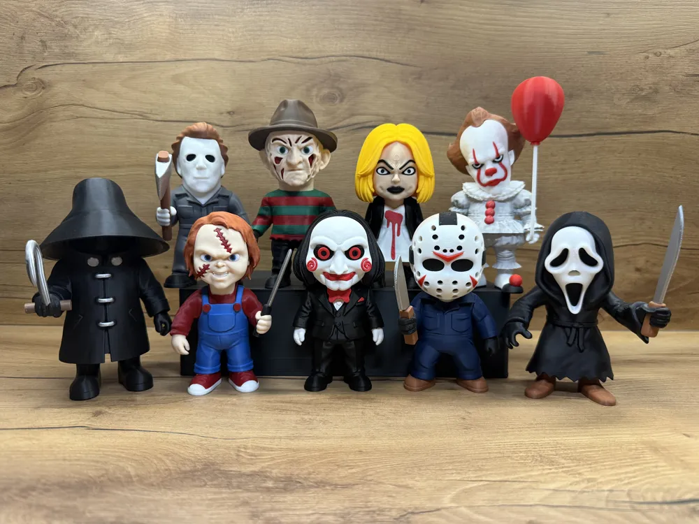 Ghostface Scream multipart no AMS - Free 3D Print Model - MakerWorld