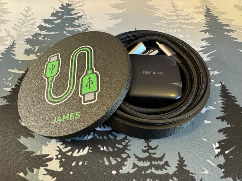 USB C Charging Kit Puck Storage
