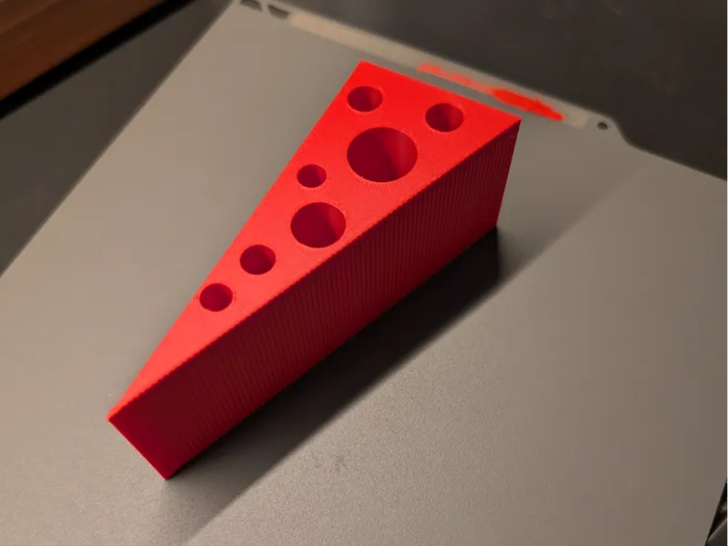 Swiss Cheese Door Stop