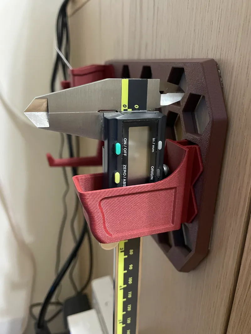 HSW Caliper Holder-Honeycomb Storage Wall