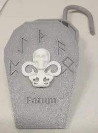 Skeleton Key Lock with Rune lid