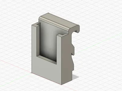 Adapter for Sanja AMS Glass Slider/Riser V5