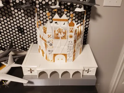 it's a small world Facade Base and rear elements