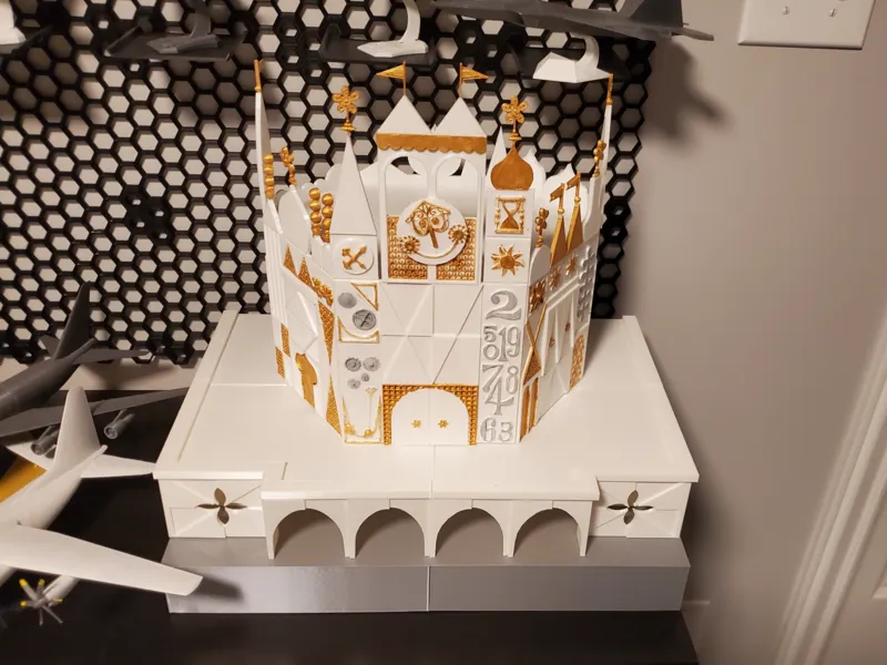 it's a small world Facade Base and rear elements