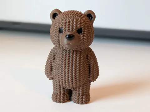 Mini Bear - Knitted Animal