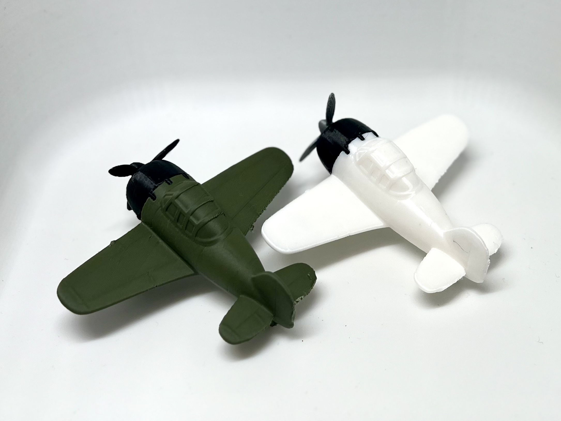 Miniatura 2 do modelo 3D Cute A6M Zero