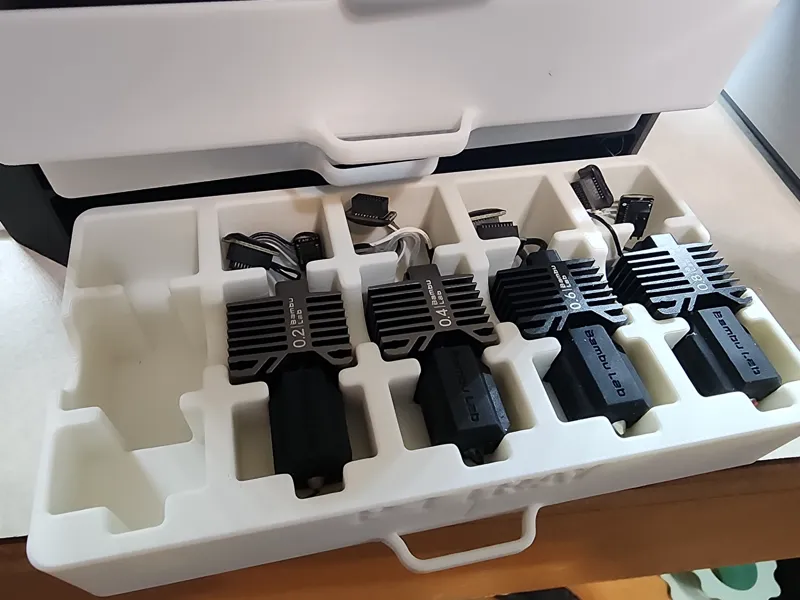 Customizable Bambu Lab Extruder Organizer