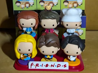 FRIENDS McDonald's Figurine Stand
