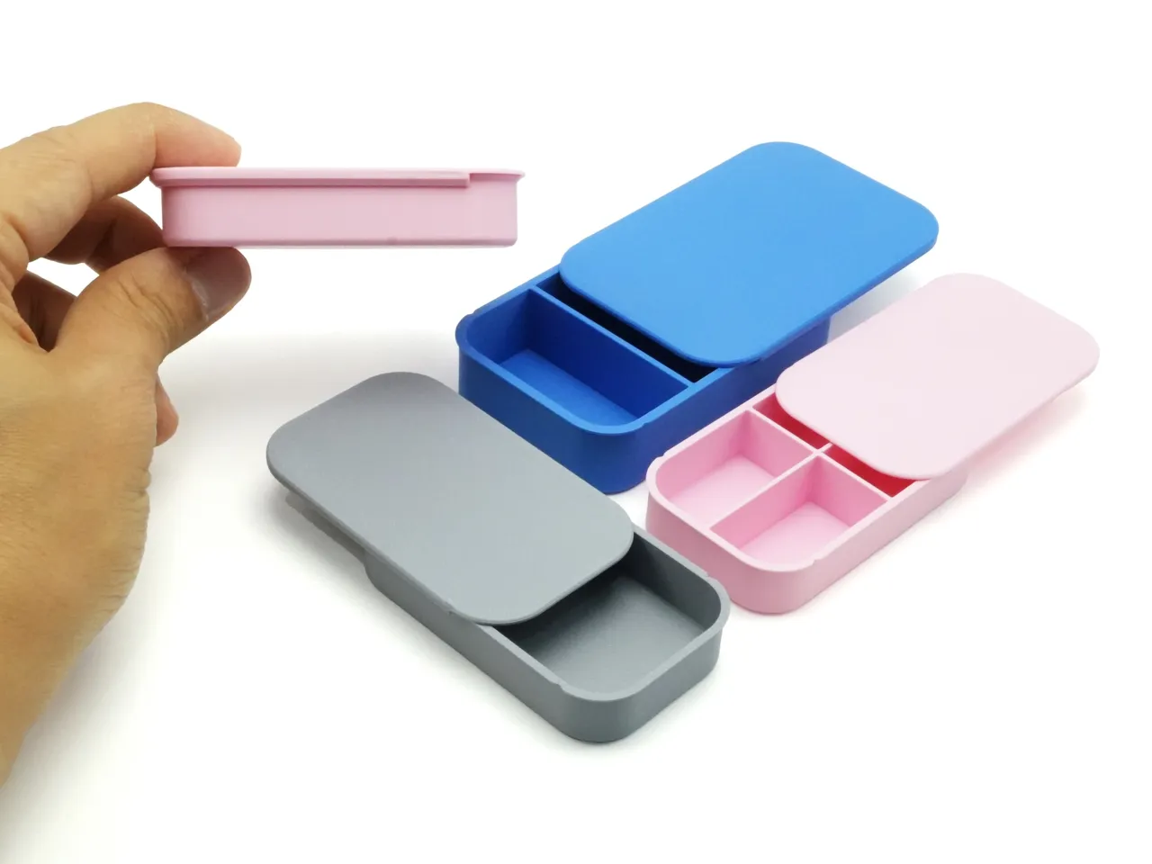 Customizable Pocket Slide Box (Parametric) view 3