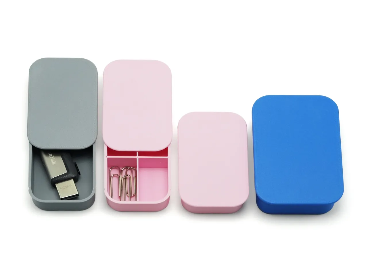 Customizable Pocket Slide Box (Parametric) view 2