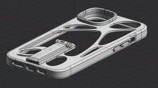 Iphone 15 plus Case With stand 