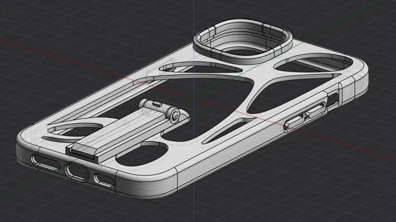 Iphone 15 plus Case With stand 