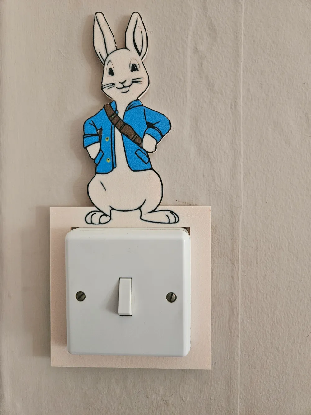 Peter rabbit light switch surround - Free 3D Print Model - MakerWorld