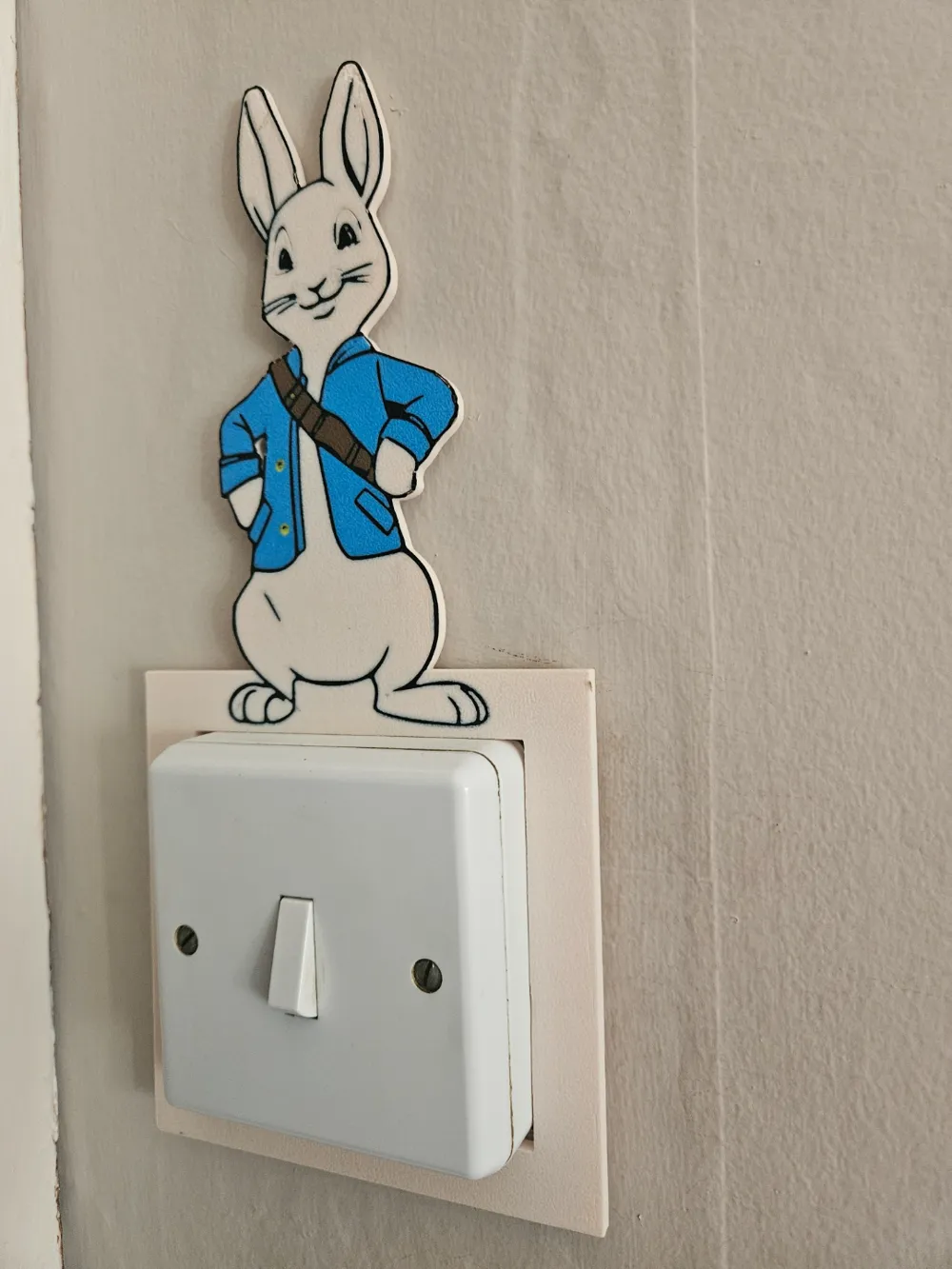 Peter rabbit light switch surround - Free 3D Print Model - MakerWorld