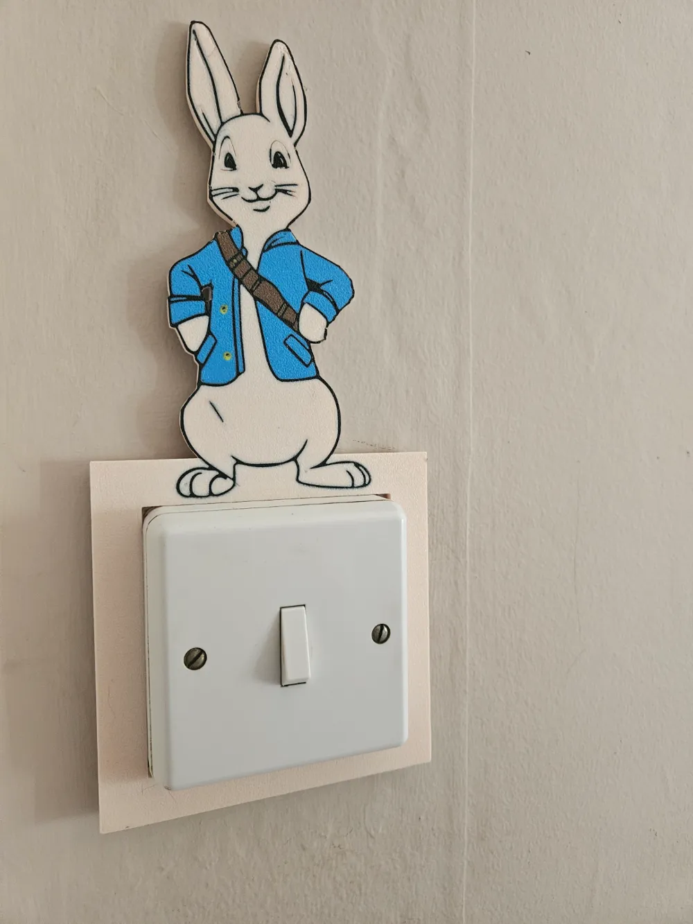 Peter rabbit light switch surround - Free 3D Print Model - MakerWorld