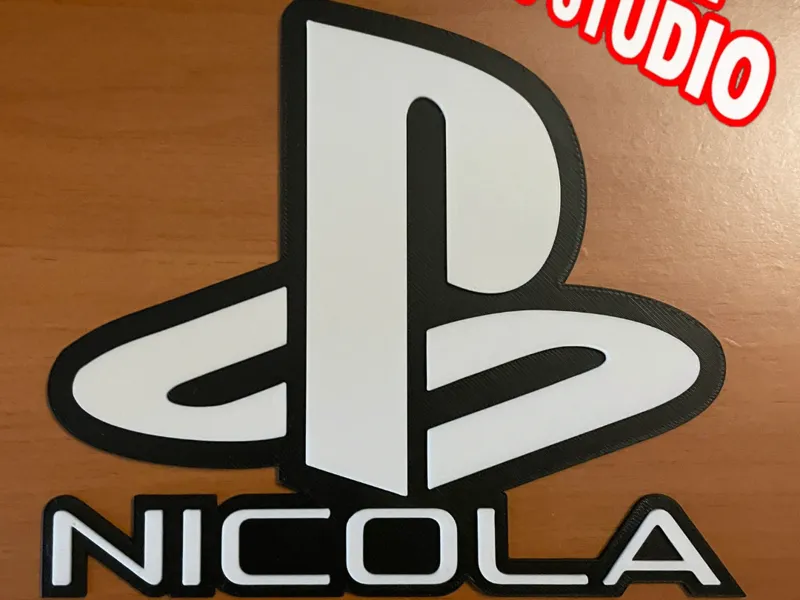 Logo Play Station Personalizzabile