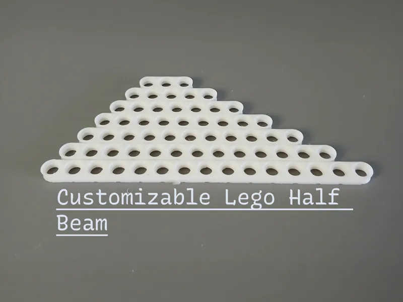 Iego/LegoTechnic Half Beams