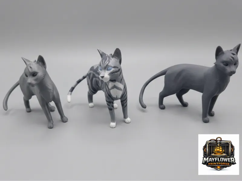 Jayfeather Warriors Warrior Cat Inspired Model