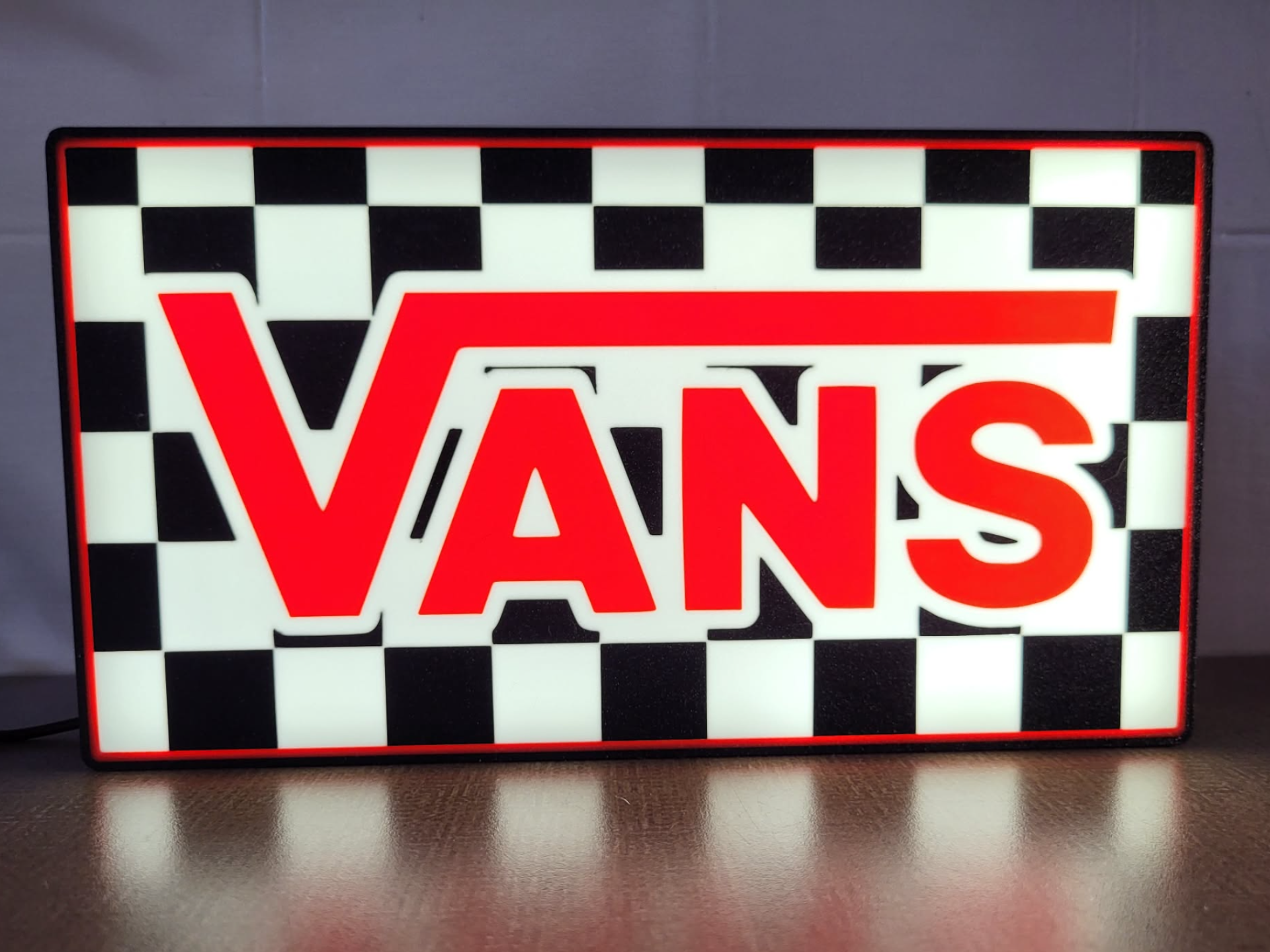 Vans lightbox