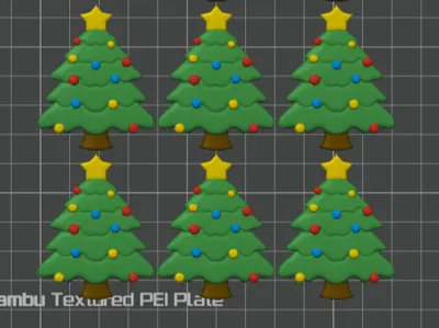 Christmas Tree Magnets