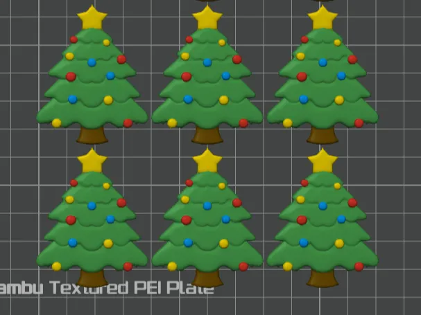 Christmas Tree Magnets