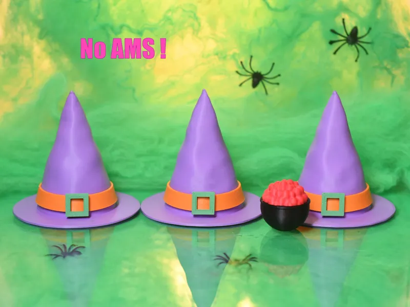 Witches hat CUP AND BALL GAME