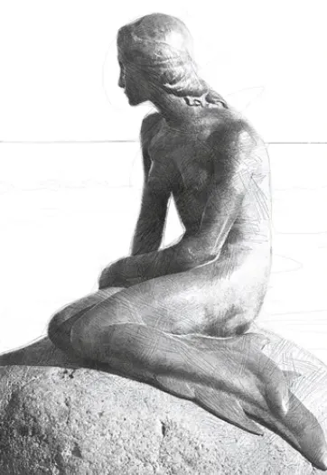 H. C. Andersen Mermaid