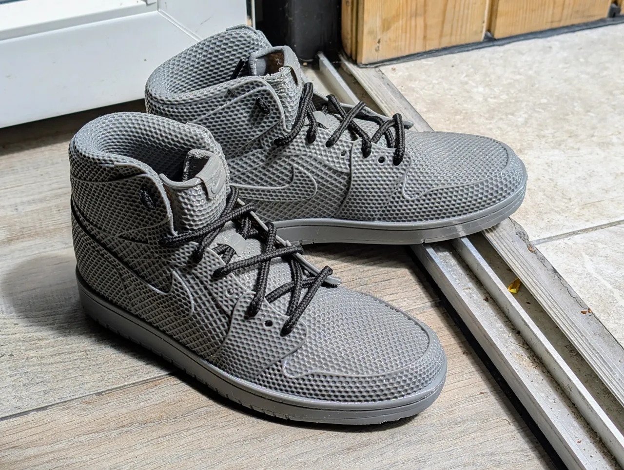 Nike Air Jordan 1 Inspired 3d printable shoes view 2