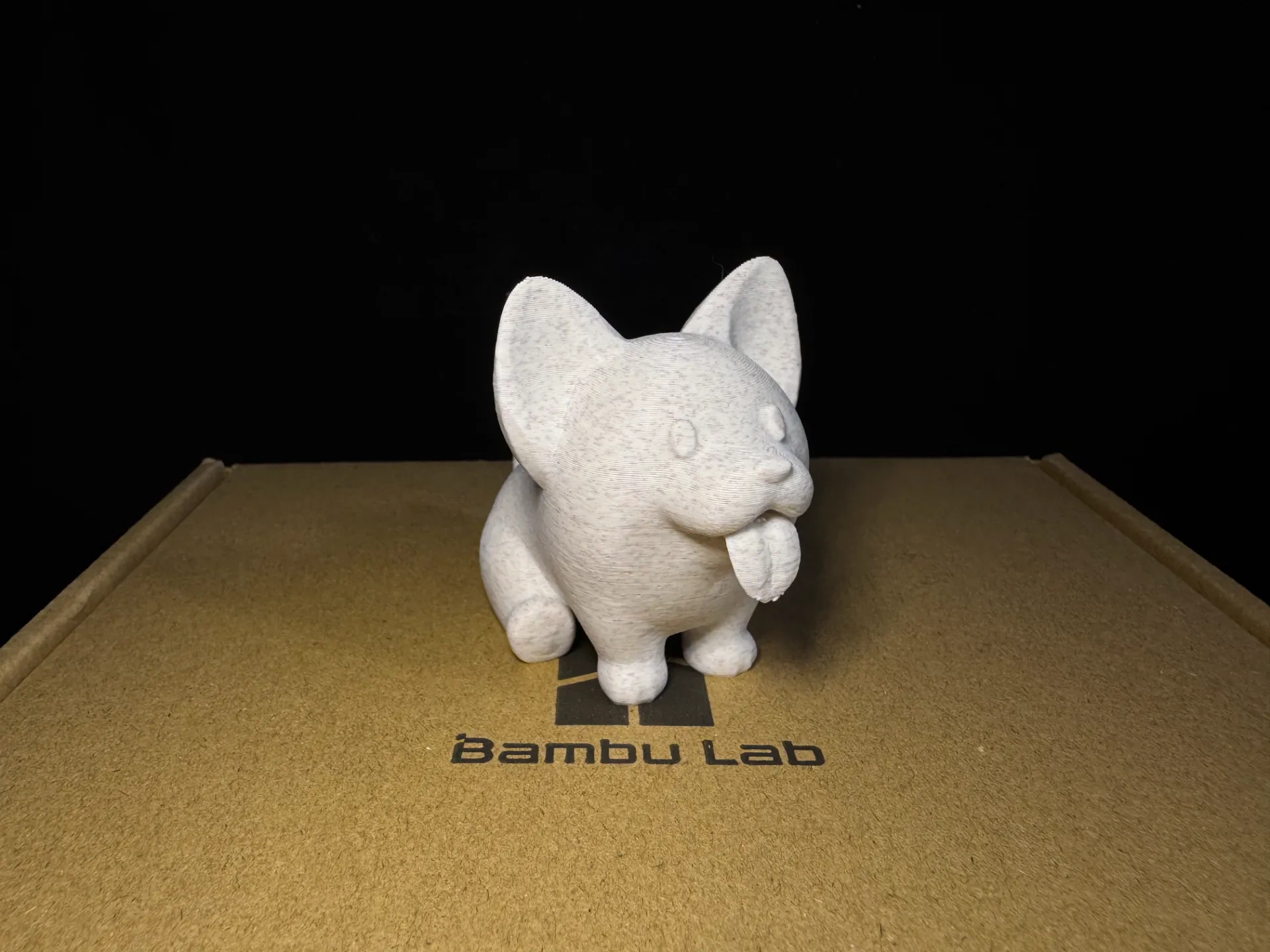 Miniatura 2 do modelo 3D 可爱柯基钥匙扣挂件（单色+多色）