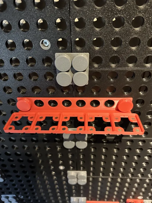 Real Threadboard Compatable 5x1 and 5x2 Gridfinity Storage Shelves