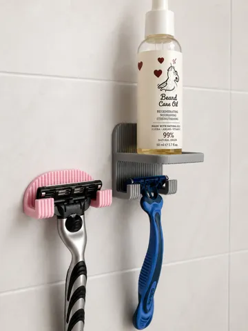 Estante o repisa: Razor Holder with Shelf – Bathroom Organizer — vista de referencia 3