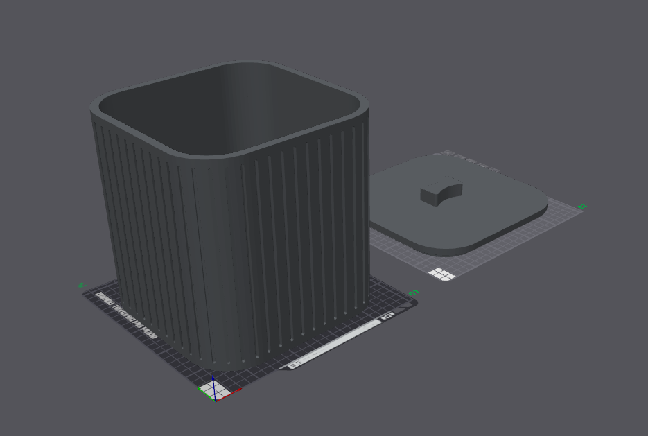 Miniatura 2 do modelo 3D Small Desk Bin