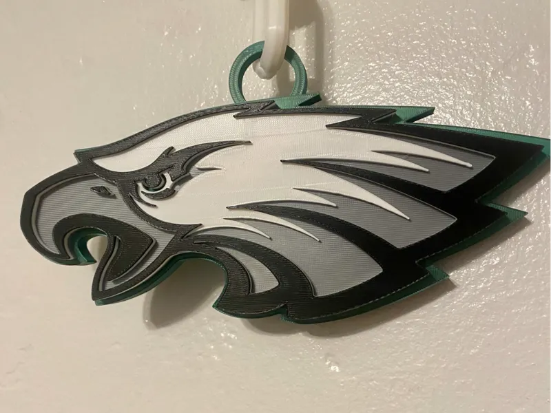 Philadelphia Eagles Hype Chain Pendant