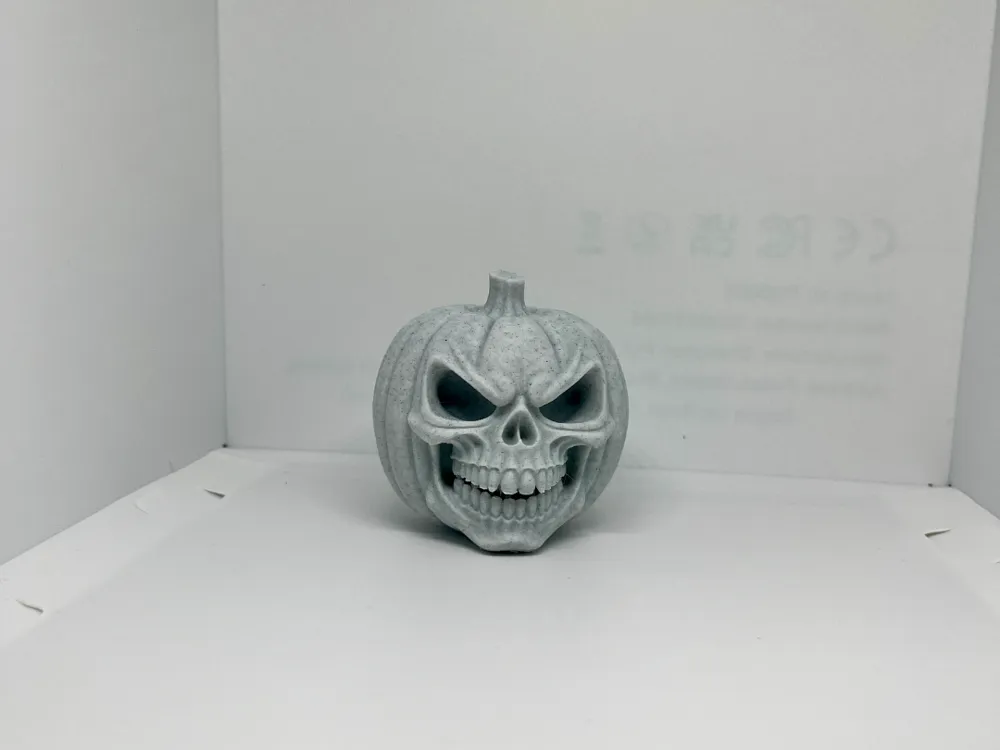 Halloween decoration skull pumpkin by Future 3D MakerWorld: Download ...