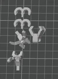 V2 Commonly Cracked Parts 100% Scale
