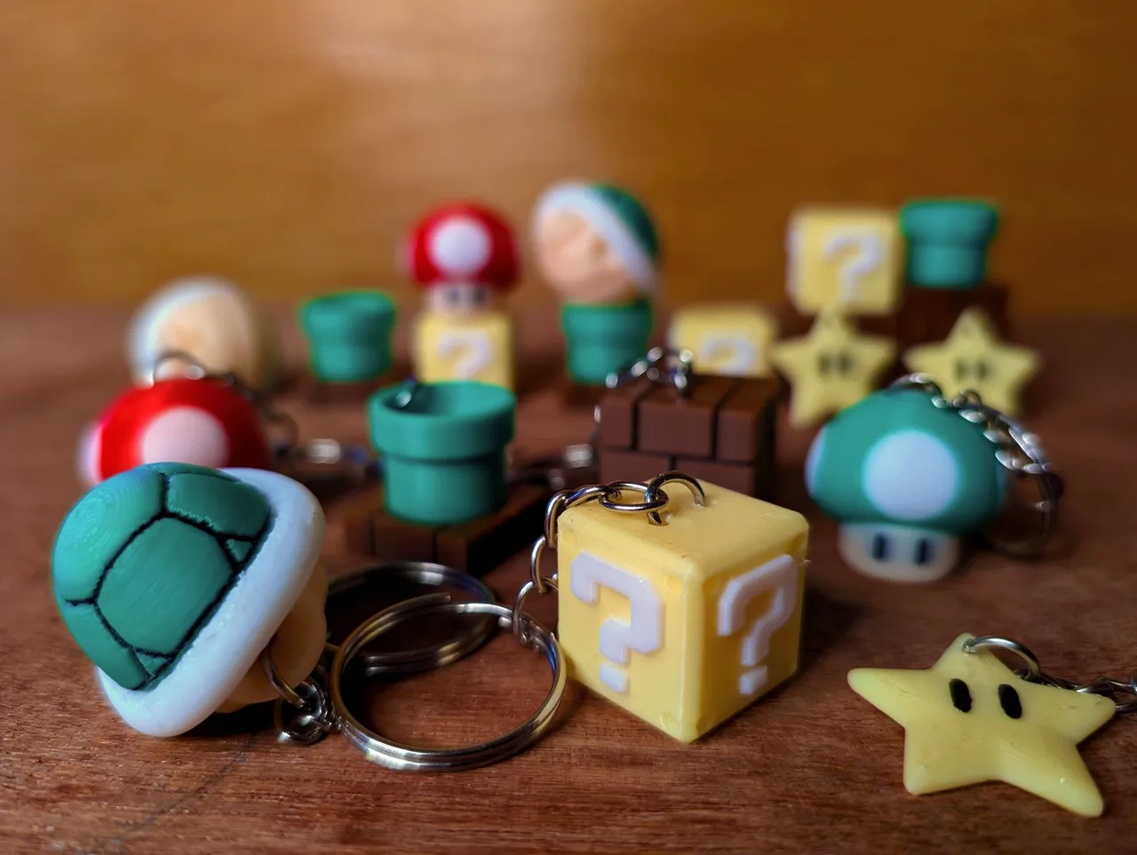Super Mario Keychain Collection view 3