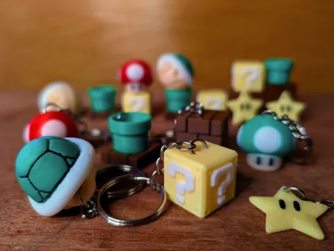 Super Mario Keychain Collection view 3