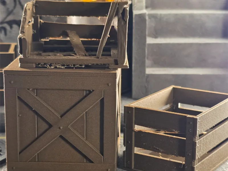 1/12 Scale Wooden Crates