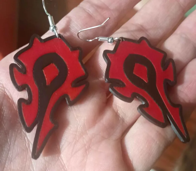 Horde Earrings - Double Sided