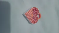 Porte-clés fidget cœur Saint-Valentin — photo 2