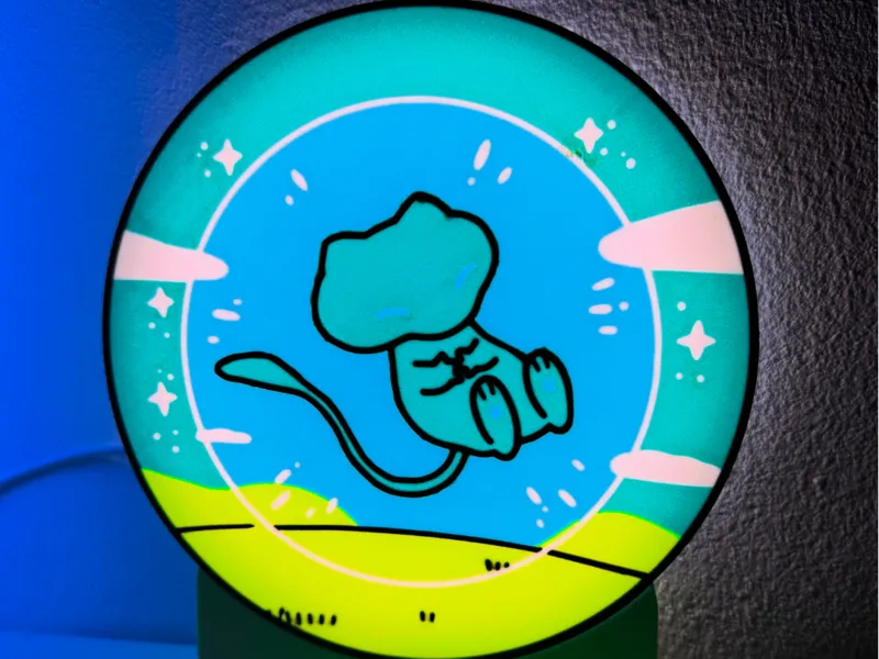 Bubble Mew Lightbox