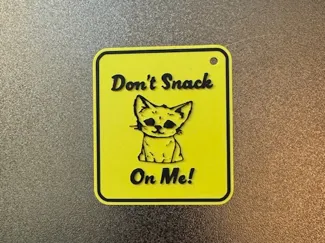 Don't snack on me!