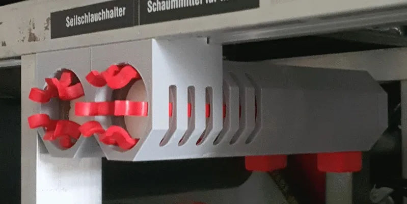 Holder for wetting agent cartridge holder
