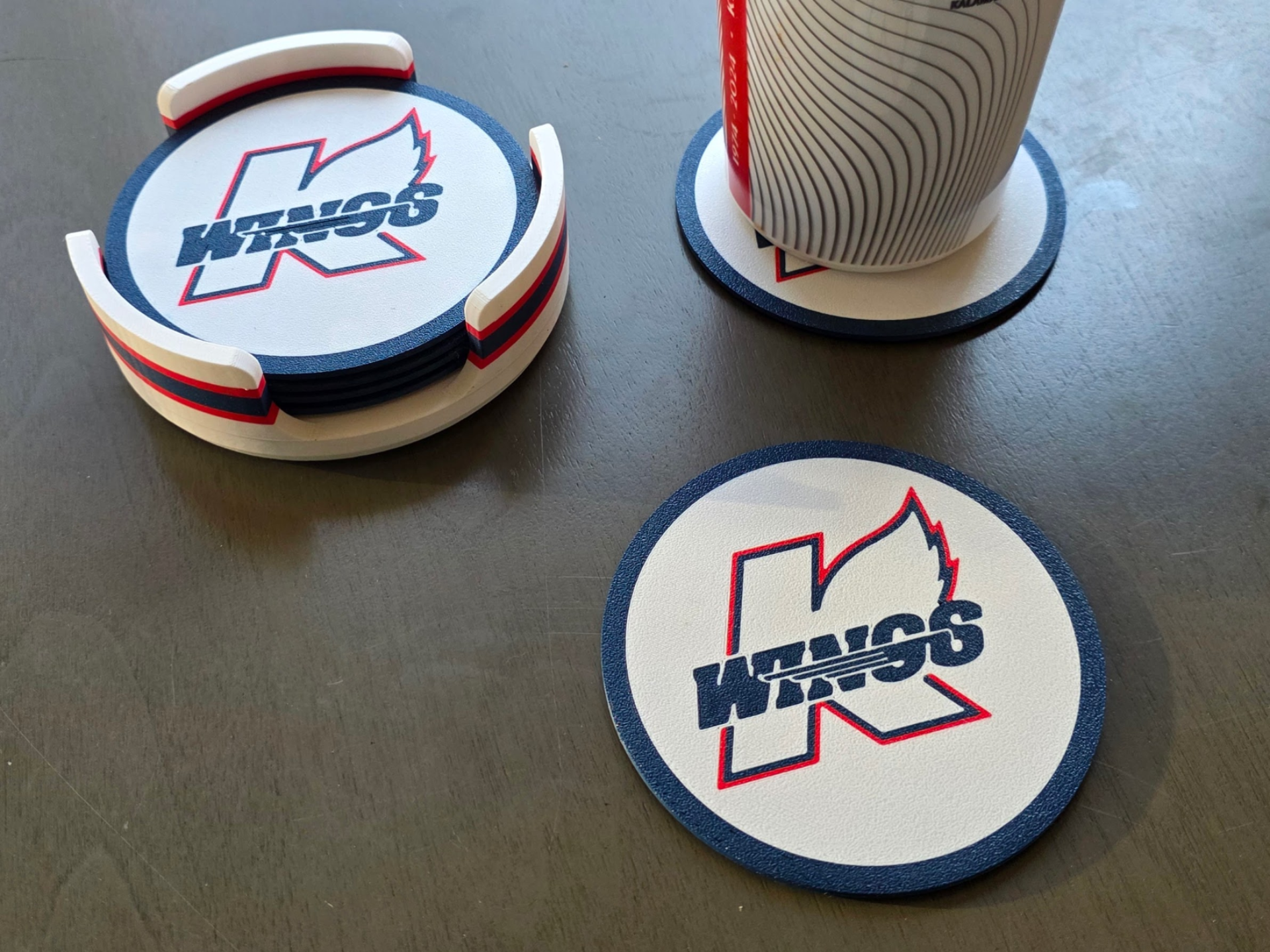 Kalamazoo Wings Coaster Set