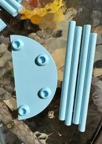 Présentoir demi-cercles à 3 niveaux — photo 8