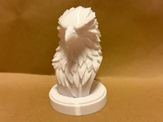 Eagle Head Sculpture