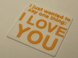 I Love You sign