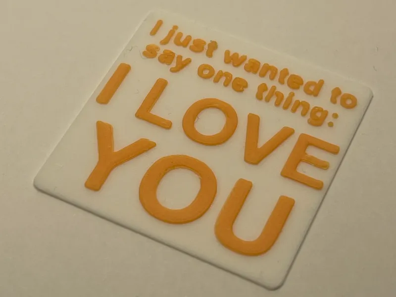 I Love You sign